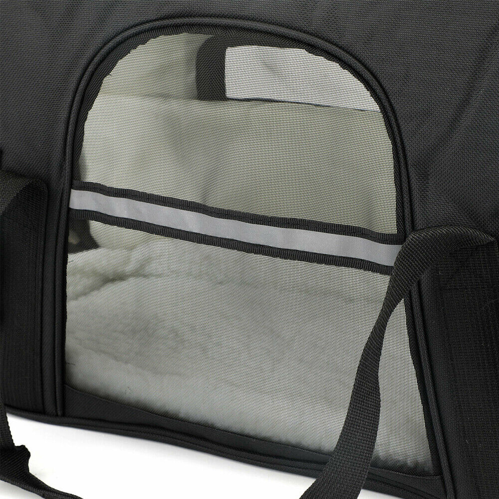 Pet Dog Cat Carrier Travel Tote Bag Comfort Case Soft Sided Airline Approved 24Hr Smart